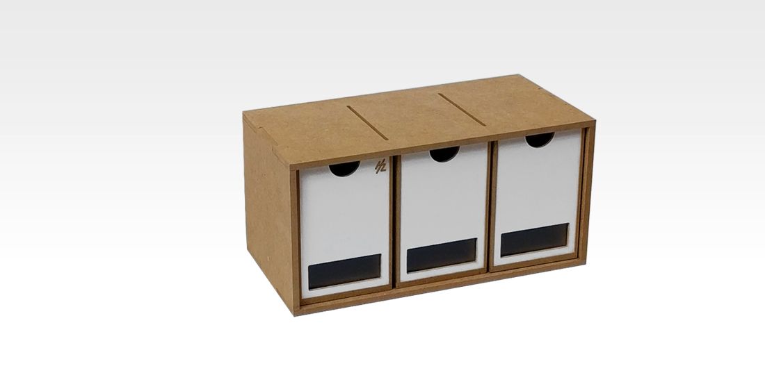 Modular Organizer 3 Drawers